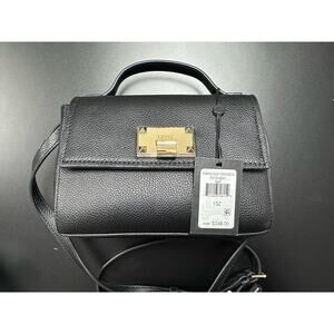 DKNY Parker Crossbody Bag - black & gold tone